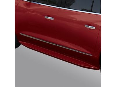 GM 23460307 Molded Assist Steps in Crystal Claret Tintcoat
