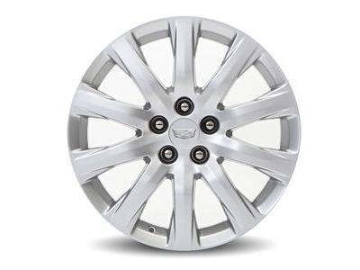 GM 23221693 19X8.5-Inch Aluminum 10-Spoke Wheel Rim In Silver