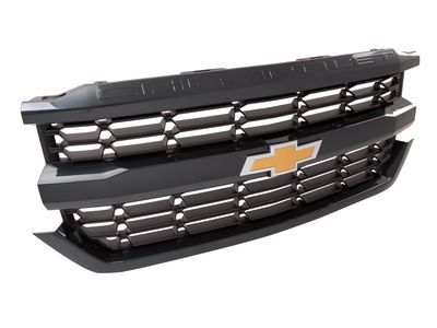 GM 84134051 Grille in Black with Graphite Metallic Surround and Bowtie Logo