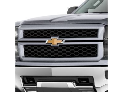 GM 23235958 Grille in Black with Switchblade Silver Surround and Bowtie Logo