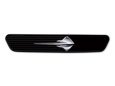 GM 23138327 Instrument Panel Emblem in Black with Stingray Logo