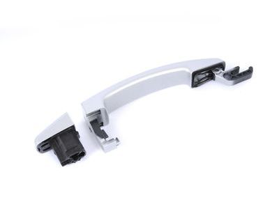 GM 95964657 Front and Rear Door Handles in Silver Ice Metallic with Chrome Strip