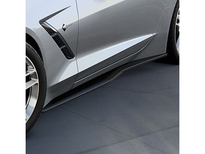 GM 84139818 Rocker Panel Extensions in Exposed Carbon Fiber