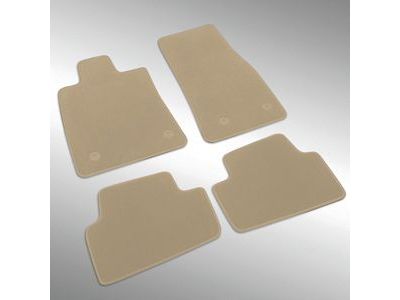 GM 23325340 Front and Rear Carpeted Floor Mats in Cashmere