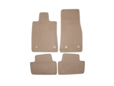 GM 23325340 Front and Rear Carpeted Floor Mats in Cashmere