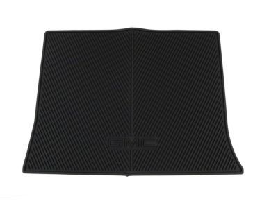 GM 23477163 Cargo Area All-Weather Mat in Black with GMC Logo