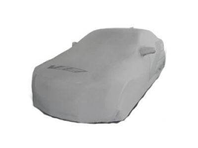 GM 23479302 Premium All-Weather Outdoor Cover in Gray and White with Cadillac Logo