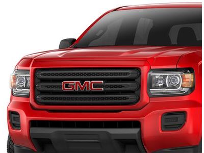 GM 84193032 Grille in Black with Cardinal Red Surround and GMC Logo