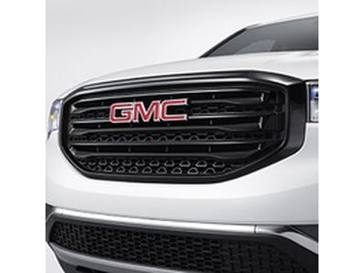 GM 23372598 Grille in Black with GMC Logo (Not for use on Vehicles with Adaptive Cruise Control)