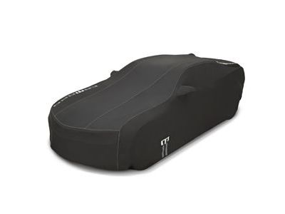 GM 23457475 Premium All-Weather Outdoor Car Cover in Black with Camaro Logo