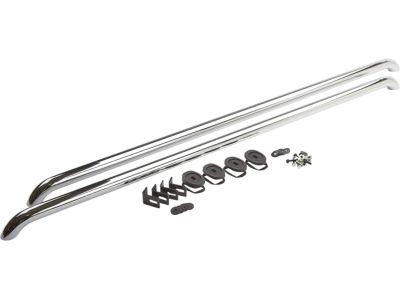 GM 12499727 Tubular Bed Rails, Note:Chrome, 2 inch Tube, 6'6" Standard Box;