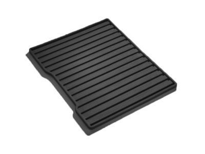 GM 23132628 Second-Row Pass-Through Premium All-Weather Floor Mat in Jet Black for Models with Second-Row Captain's Chairs