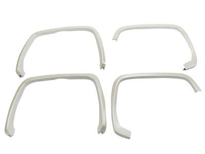 GM 22943045 Front and Rear Fender Flare Set in White Diamond