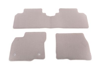 GM 42514799 First-and Second-Row Carpeted Floor Mats in Light Ash Gray