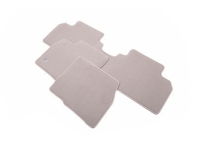 GM 42514799 First-and Second-Row Carpeted Floor Mats in Light Ash Gray