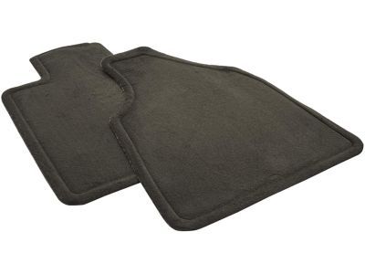 GM 19256610 Front Carpeted Floor Mat Set in Ebony