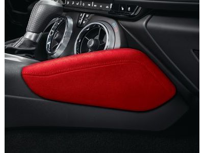 GM 84095812 Knee Pad Interior Trim Kit in Adrenaline Red with Torch Red Stitching