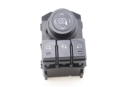 GM 23154702 Switch Asm-Outside Rear View Mirror Remote Control Block Crb*Black Carbon