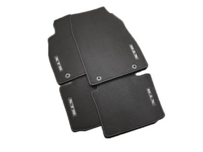 GM 22936907 Front and Rear Carpeted Floor Mats in Jet Black with XTS Logo