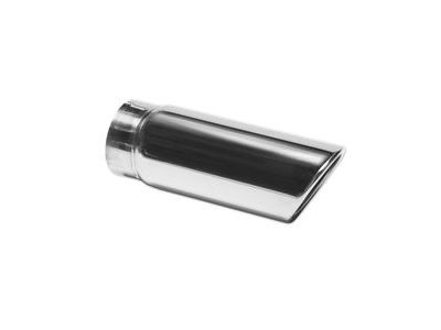 GM 22911703 6.0L Polished Stainless Steel Dual-Wall Angle-Cut Exhaust Tip
