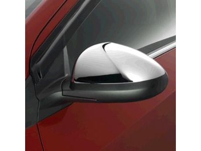 GM 95950260 Outside Rearview Mirror Covers in Chrome