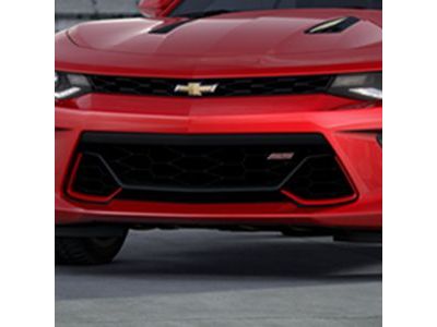 GM 84040593 Lower Grille in Black with Pull Me Over Red Inserts and SS Emblem