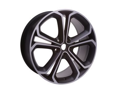 GM 39032068 20X8.5-Inch Aluminum 5-Split-Spoke Wheel Rim In Black And Chrome