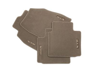 GM 22936909 Front and Rear Carpeted Floor Mats in Dark Urban with XTS Logo