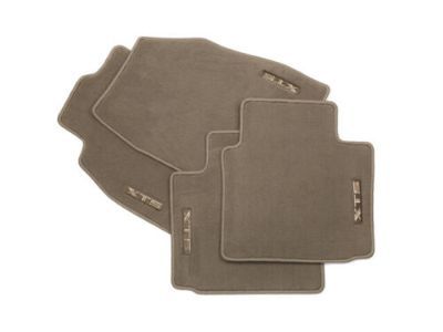 GM 22936909 Front and Rear Carpeted Floor Mats in Dark Urban with XTS Logo