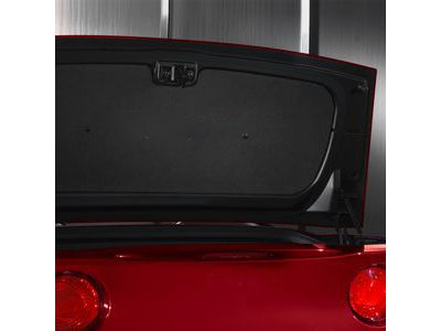 GM 12499967 Decklid Liner in Ebony with Crossed Flags Logo