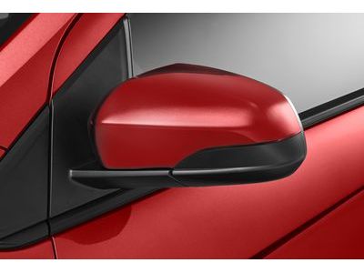 GM 42421299 Outside Rearview Mirror Covers in Red Hot