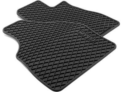 GM 22890387 Front All-Weather Floor Mats in Ebony with GMC Logo