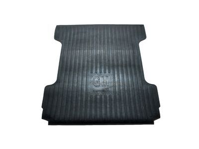 GM 17803370 Short Box Bed Mat in Black with GM Logo