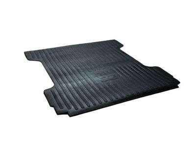 GM 17803370 Short Box Bed Mat in Black with GM Logo