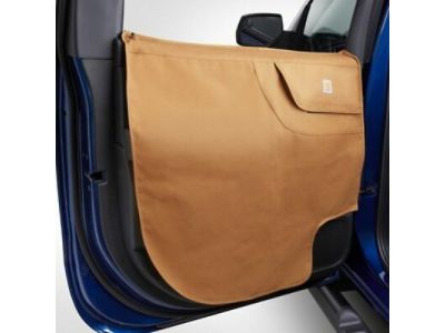 GM 84277437 Carhartt Double Cab Rear Side Door Trim Panel Cover in Brown