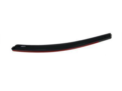 GM 19355550 Front and Rear In-Channel Side Door Window Weather Deflectors in Smoke Black by Lund