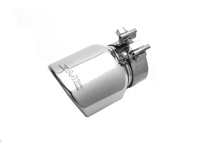 GM 23238760 3.6L Polished Stainless Steel Dual-Wall Angle-Cut Exhaust Tip with GMC Logo