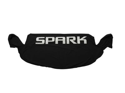 GM 42484961 Front Sunshade Package in Black with White Spark Script