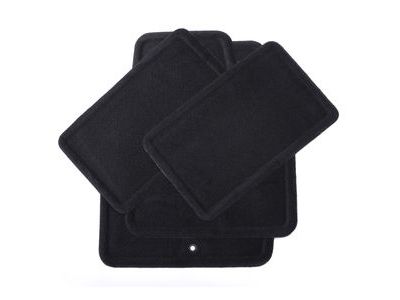 GM 25795457 Front and Rear Carpeted Floor Mats in Ebony