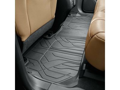 GM 84148093 Second-Row Interlocking Premium All-Weather Floor Liners in Black
