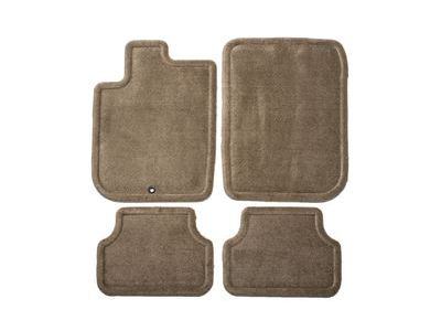 GM 15296506 Front and Rear Carpeted Floor Mats in Medium Dark Neutral