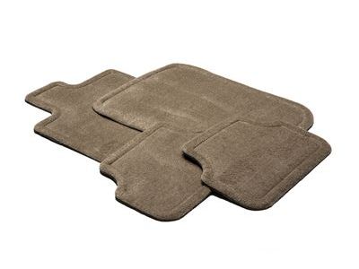 GM 15296506 Front and Rear Carpeted Floor Mats in Medium Dark Neutral