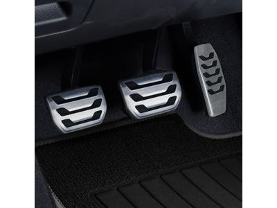 GM 94523282 Manual Transmission Pedal Cover Package in Stainless Steel and Black