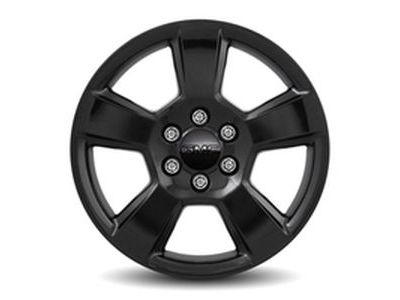 GM 23431107 20X9-Inch Aluminum 5-Spoke Wheel Rim In Black