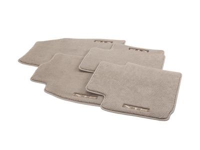 GM 22936908 Front and Rear Carpeted Floor Mats in Dune with XTS Logo