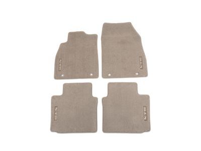 GM 22936908 Front and Rear Carpeted Floor Mats in Dune with XTS Logo