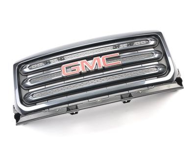 GM 23321750 Grille in Cyber Gray Metallic with GMC Logo