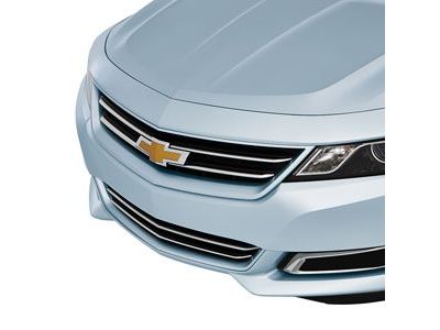 GM 22985026 Grille in Chrome with Silver Topaz Surround and Bowtie Logo
