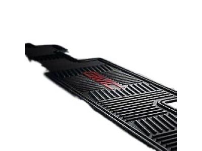 GM 17801327 Cargo Area All-Weather Mat in Ebony with GMC Logo