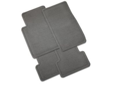 GM 20808301 Front and Rear Carpeted Floor Mats in Dark Titanium